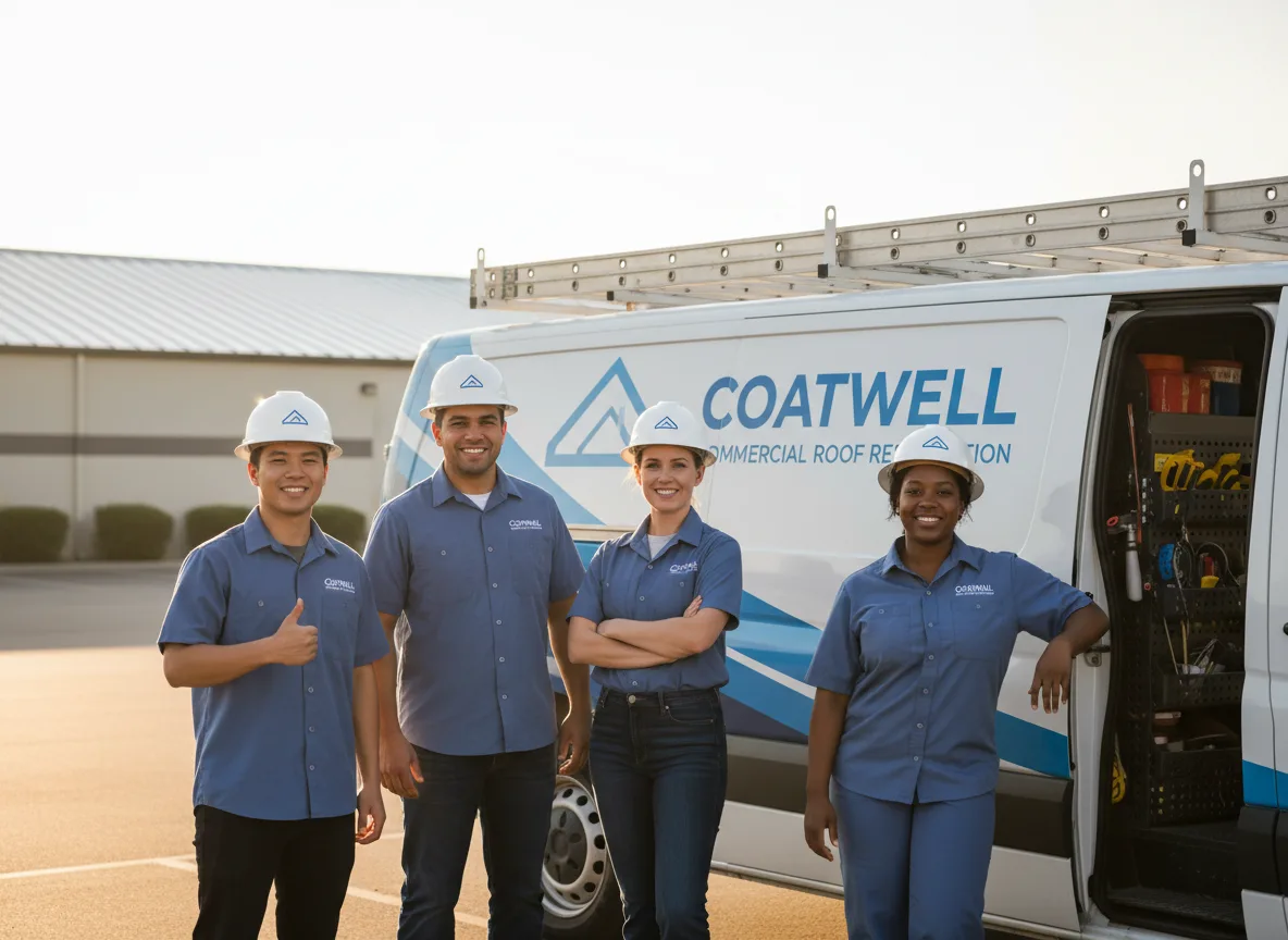 Commercial roof coating company in Danvers, MA